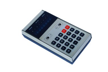 Old calculator clipart