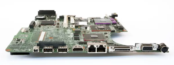 stock image Motherboard (main board) of a notebook