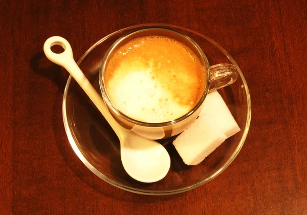 Šálek italské kávy — Stock fotografie