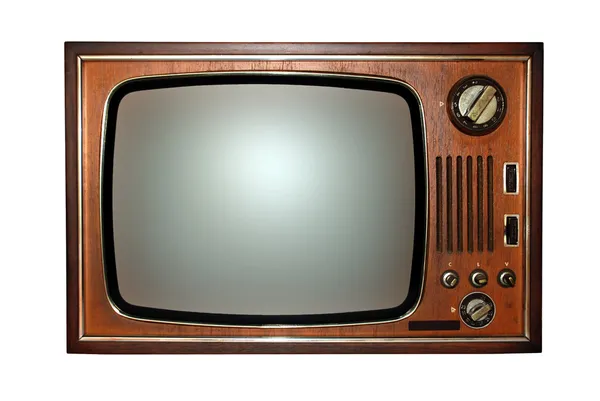 stock image Old television, tv