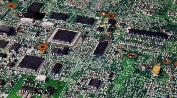Motherboard of a notebook — Stock Photo, Image