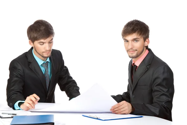 Two business man — Stock Photo, Image