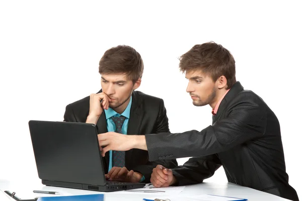 Two business man — Stock Photo, Image