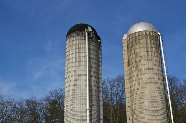 Deux silos — Photo