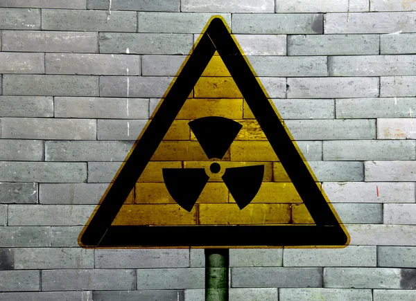 Nucleaire kernsmelting ramp — Stockfoto