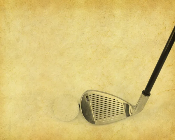金属製のゴルフ ドライバー — ストック写真