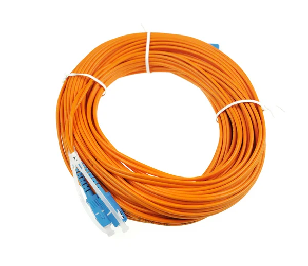 stock image Fiber optical network cable