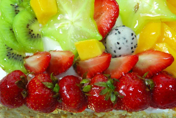 stock image Background from an appetizing fruit pie