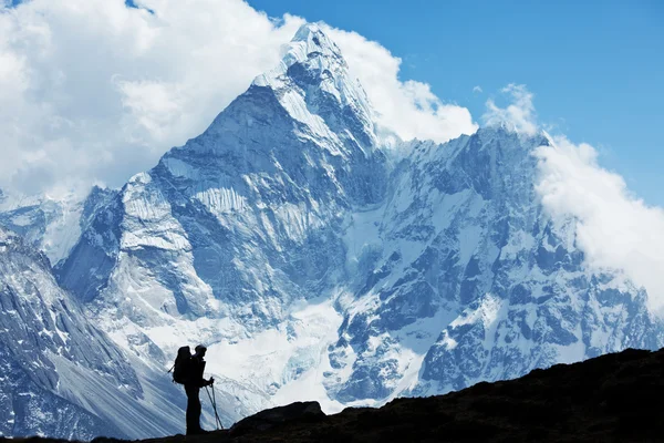 ネパールでのハイキングします。 — ストック写真