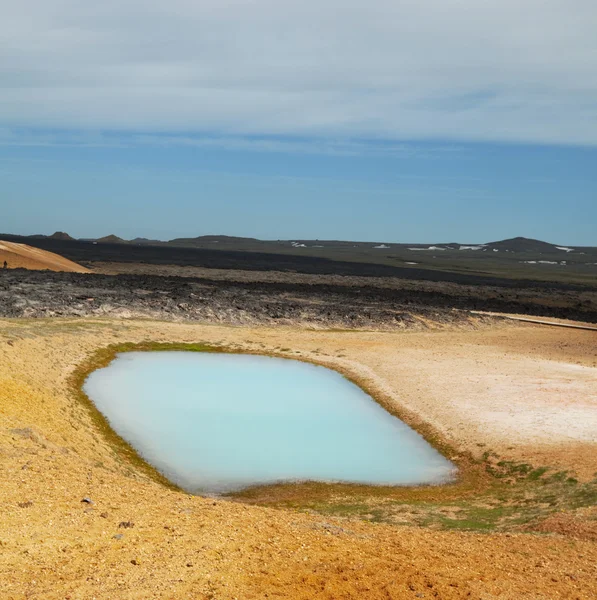 Heiße Quellen in Island — Stockfoto