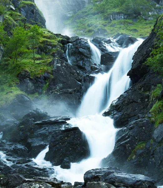 Latefossen waterfall — Stock Photo, Image