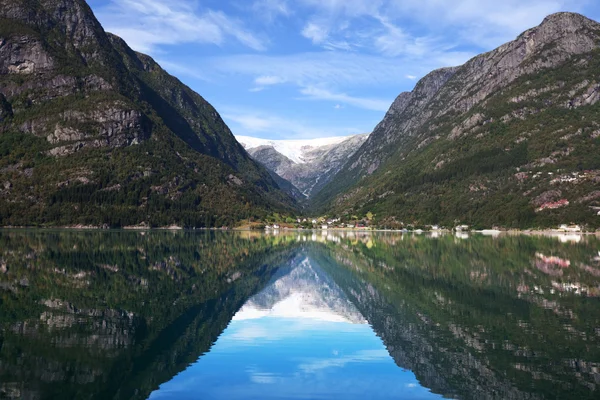 Ландшафты Норвегии — стоковое фото