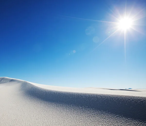 Biała pustynia — Zdjęcie stockowe