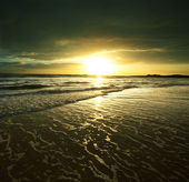 Картина, постер, плакат, фотообои "sea sunset", артикул 7639046