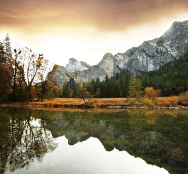 Autumn in Yosemite clipart