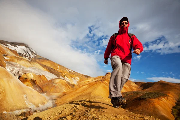 Hike in Iceland — Stock Photo, Image