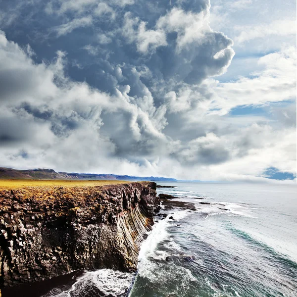 Kust IJsland — Stockfoto