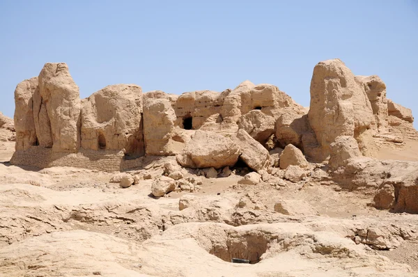 stock image The ruin and relic of ancient Jiaohe