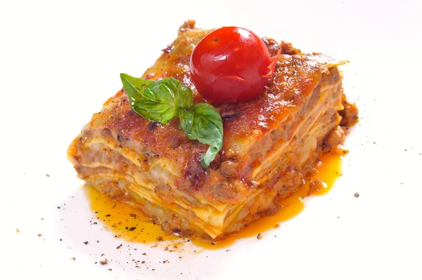 Klassisk lasagne bolognese — Stockfoto