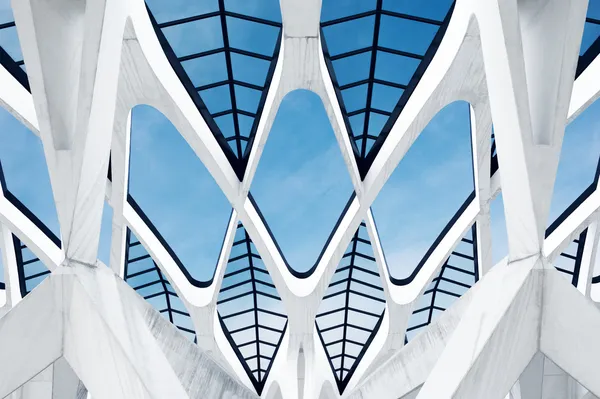 Modern byggnadsarkitektur Royaltyfria Stockbilder