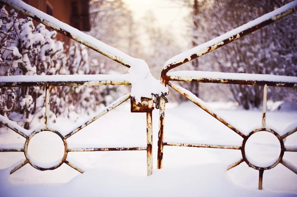 冷凍の門 ロイヤリティフリーのストック画像