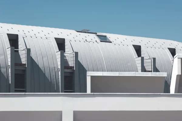 Moderne Dacharchitektur Stockbild