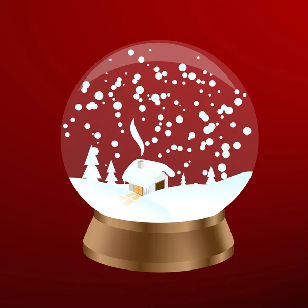 stock vector Snow ball