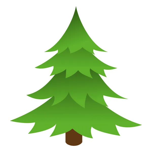 Fenyőfa — Stock Vector