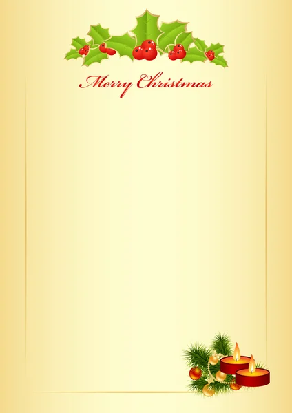 Noël blanc — Image vectorielle