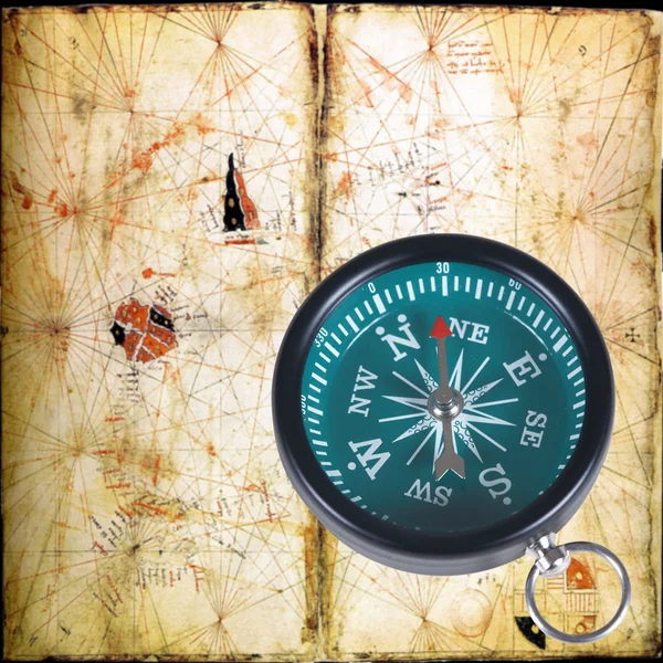 Starověké kompas — ストック写真