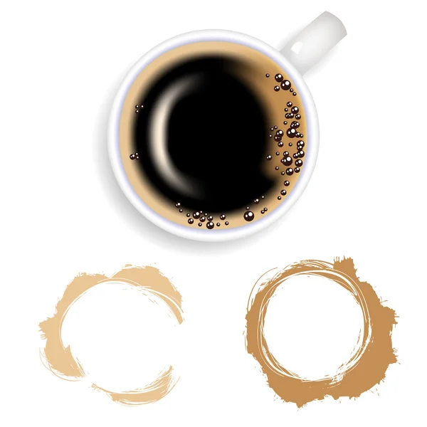 Tache du café — Image vectorielle