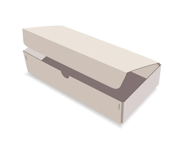 Бумажный ящик — стоковый вектор