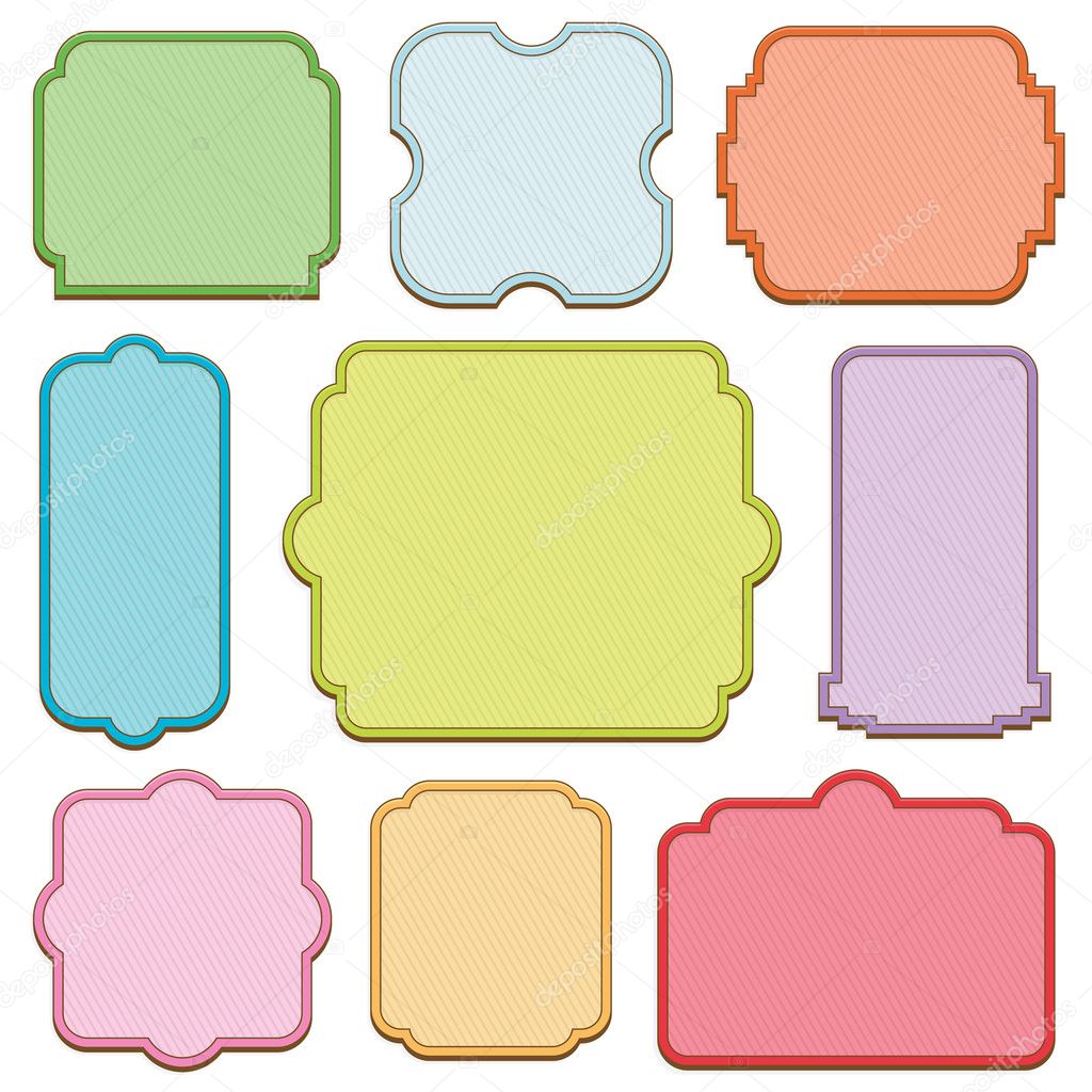 Decorative frames — Stock Vector © mattasbestos #7098765