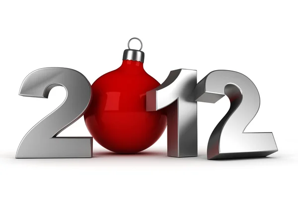 3d - 2012, Feliz Año Nuevo  ! — Foto de Stock