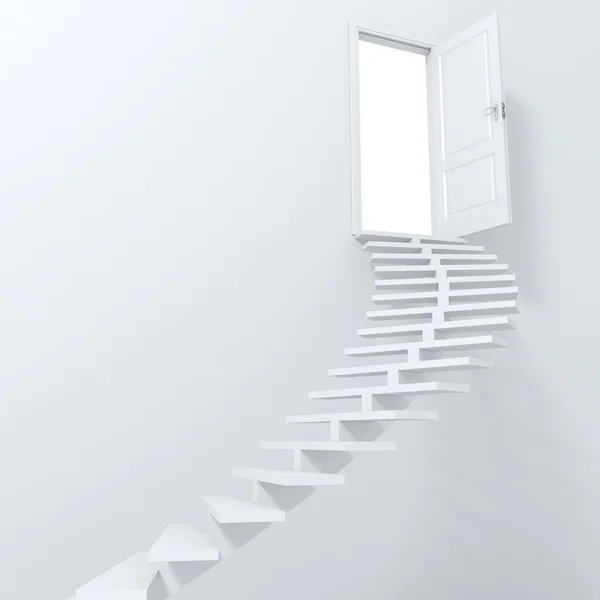 3d stairs going up! — Stock Photo, Image