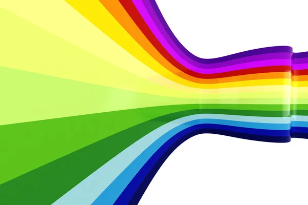 3d arco-íris abstrato colorido fundo — Fotografia de Stock