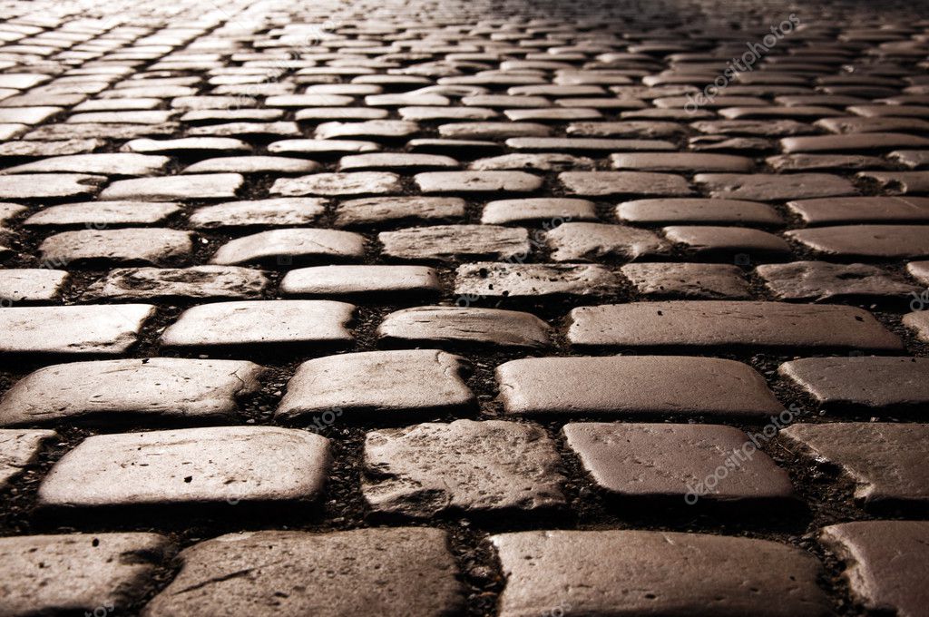 Cobble Stone road — Stock Photo © stevanovicigor 6771811
