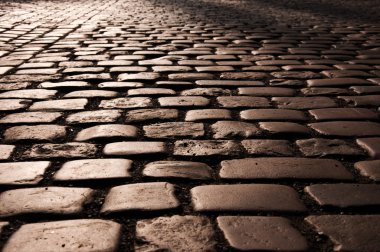 Cobble Stone road clipart