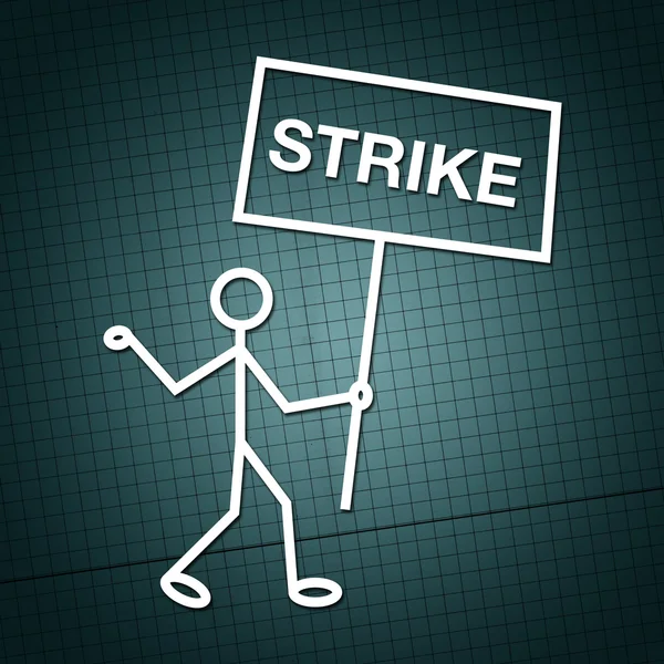 Streik — Stockfoto
