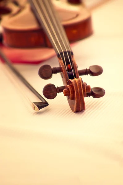 Régi hegedű — Stock Fotó