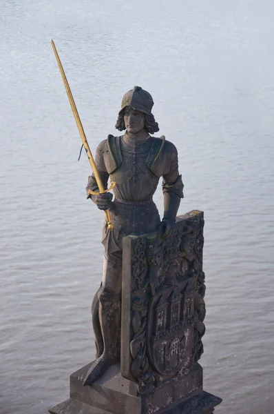Памятник Брунку в Праге — стоковое фото