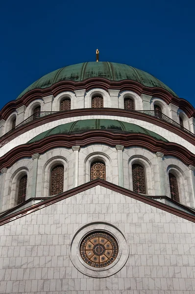 Die Kirche des Heiligen Sava in Belgrad — Stockfoto