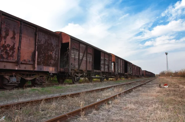 Régi vasúti — Stock Fotó