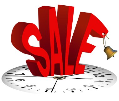 Sale design concept clipart