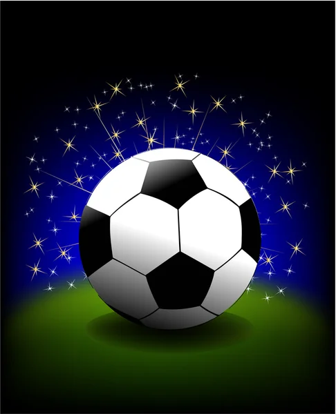 Contexte abstrait du football — Image vectorielle