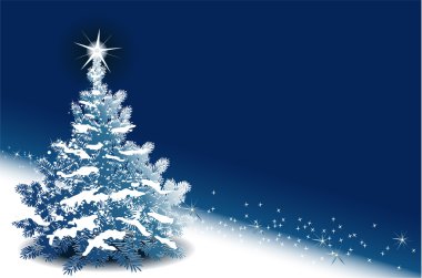 Christmas tree clipart