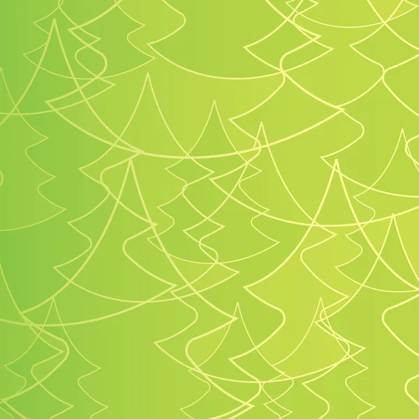 Abstracte christmas tree achtergrond — Stockvector