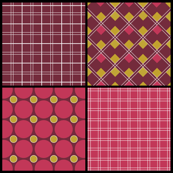 A set of 4 vector patterns