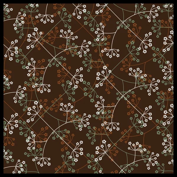 Modèle de style floral — Image vectorielle