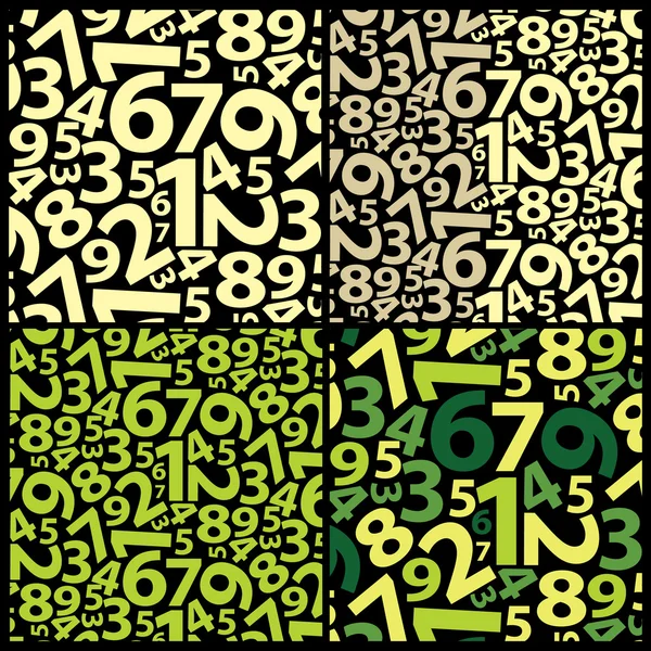 Background with numbers — Stock Vector